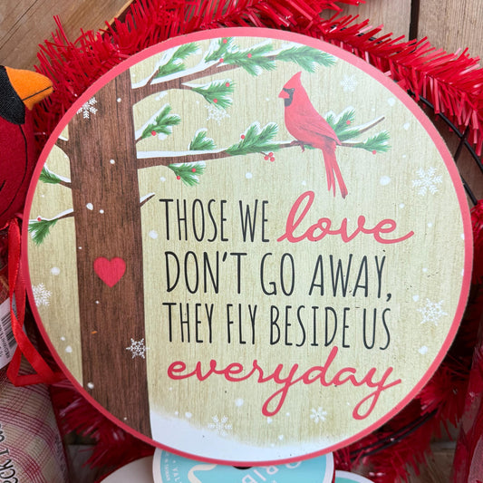 Cardinal Wreath Kit, Large Snowy Cardinal Wreath Kit, Do It Yourself Holiday Wreath Kit, Rustic Snowy Cardinal Ribbon Mesh and Sign Bundle