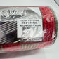 Red and Moss Green Check Thin Stripe Fabric Mesh 10.5” by 10 Yards, Olive Green Rustic Wreathmaking Supplies, Christmas Accent, RY831958
