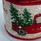 Vintage Red Truck Christmas Ribbon: 2.5" x 10 Yards