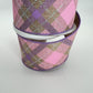 Pink & Lavender Plaid Wired Ribbon: 2.5" x 10yd Easter Wreath Supply