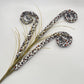 Fall Leopard Print Curl Spray: Gold Floral Arrangement Embellishment