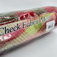 Red and Moss Green Check Wide Stripe Fabric Mesh 10.5” by 10 Yards, Olive Green Rustic Wreathmaking Supplies, Christmas Accent, RY831558
