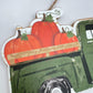 Olive Green Truck with Pumpkins MDF Sign: Fall Farmhouse Decor