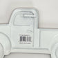 Leopard Pickup Truck Sign: Embossed Metal Door Hanger