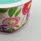 Floral Spring Ribbon: Purple, Pink & Coral Blooms - 2.5” x 10yd