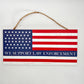 Police Sign, We Support Law Enforcement Sign, American Flag Decor Sign, Stars Stripes Police Door Hanger, Police Academy Graduation Gift