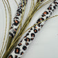 Fall Leopard Print Curl Spray: Gold Floral Arrangement Embellishment