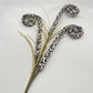 Fall Leopard Print Curl Spray: Gold Floral Arrangement Embellishment