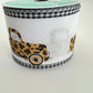 Leopard Print Pickup Truck Ribbon: Gingham Edge Wired Ribbon, 2.5" x 10yd