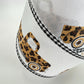 Leopard Print Pickup Truck Ribbon: Gingham Edge Wired Ribbon, 2.5" x 10yd