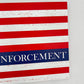 Police Sign, We Support Law Enforcement Sign, American Flag Decor Sign, Stars Stripes Police Door Hanger, Police Academy Graduation Gift