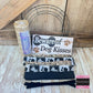 Dog Wreath Kit WITH VIDEO: DIY Beige Mesh, "Beware of Dog Kisses" Sign