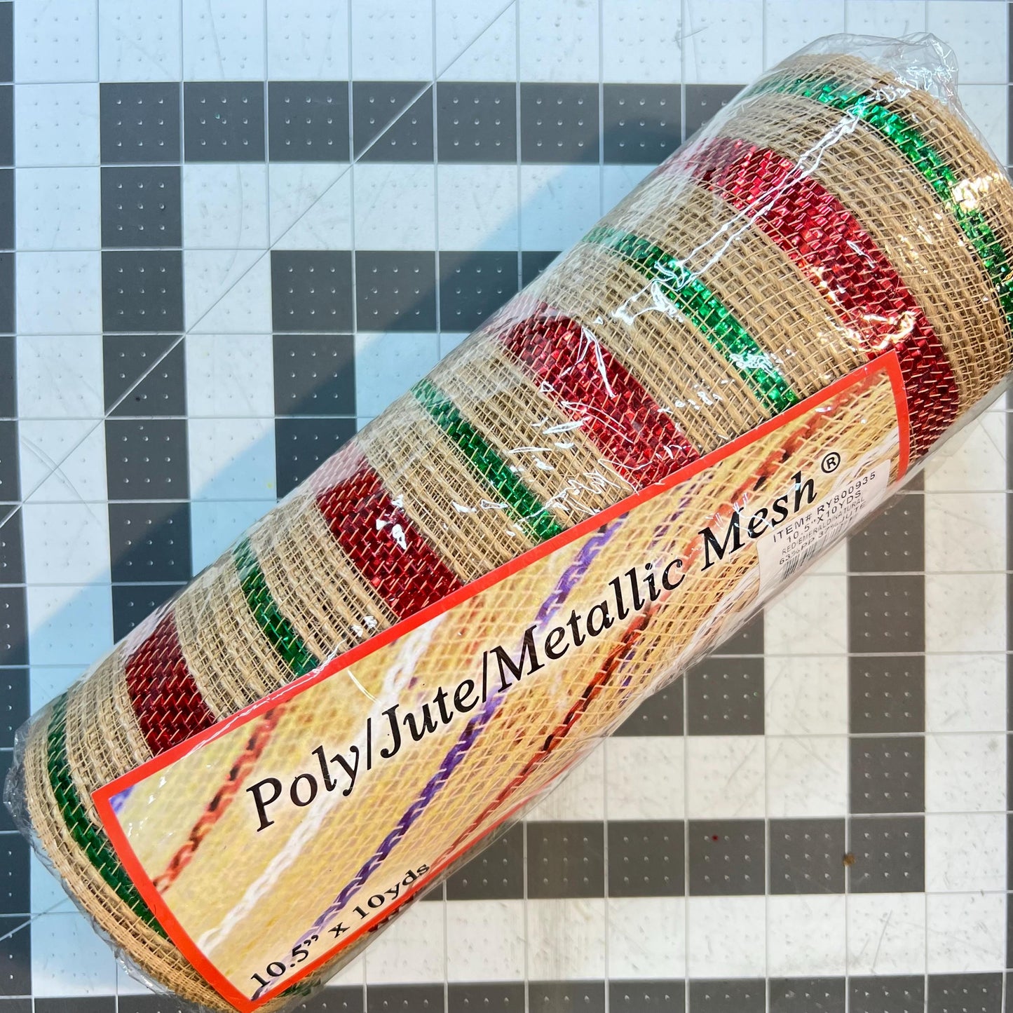 Elf Wreath Kit, Thin Christmas Glitter Elf Wreath Kit, North Pole Elf Wreath Kit, Christmas Red and Green Ribbon Mesh Sign Pancake Wreath