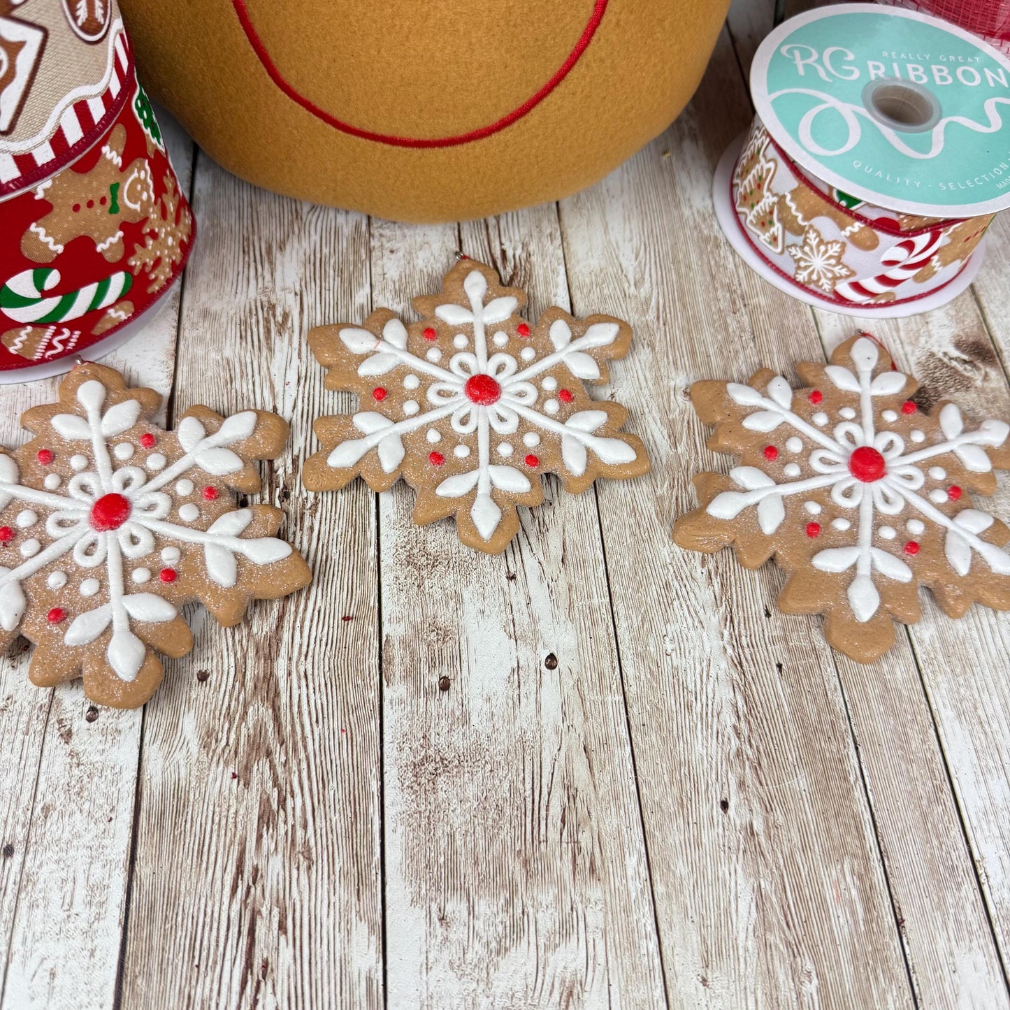 Gingerbread Christmas Wreath Kit WITH VIDEO: DIY Holiday Decor