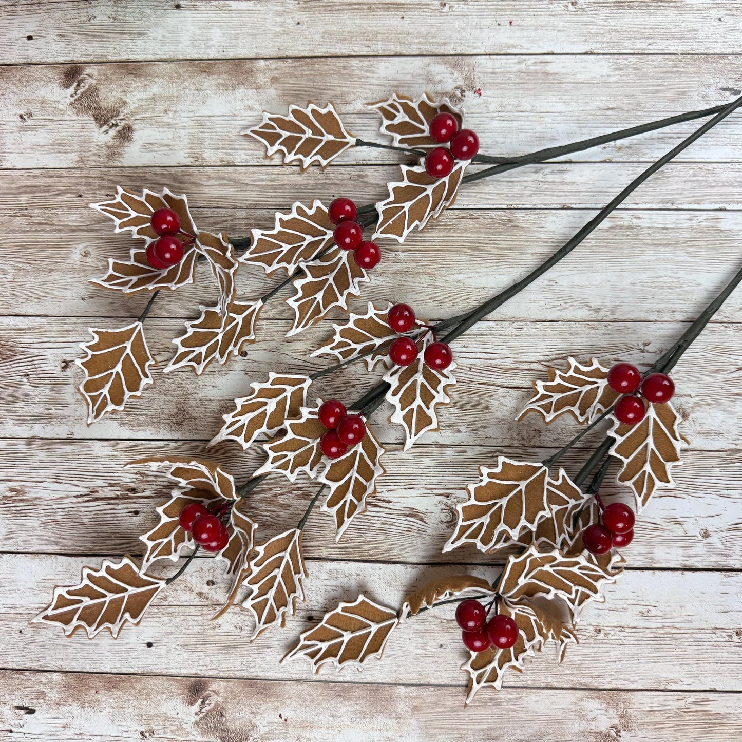 Gingerbread Christmas Wreath Kit WITH VIDEO: DIY Holiday Decor