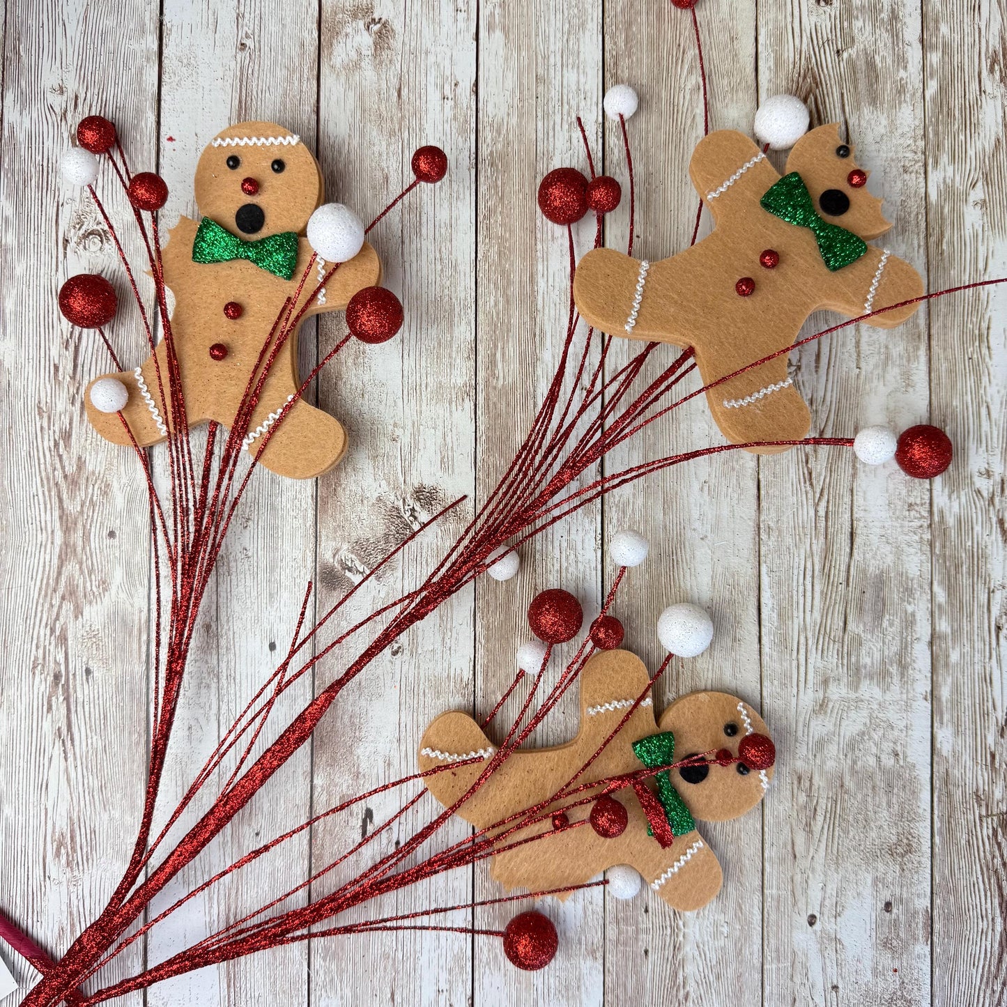 Oh Snap Gingerbread Man Thin Christmas Wreath Kit WITH VIDEO: DIY Holiday Decor
