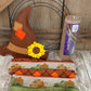 Fall Thin Wreath Kit, Scarecrow Pumpkin Pickup Truck Wreath Kit WITH VIDEO, Orange and Green Fall Pancake Wreath Kit, Fall Ribbon Mesh Kit