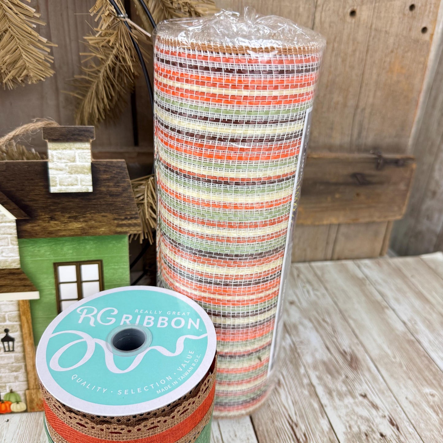 Gather Here with Grateful Hearts Thanksgiving Wreath Kit WITH VIDEO: DIY Fall Decor