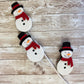 Snowman Wreath Kit, Thin Red and Black Snowman Wreath Kit, Do It Yourself Holiday Wreath Kit, Winter Sign Ribbon Frame and Mesh Bundle Kit