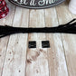 Let It Snow Christmas Wreath Kit WITH VIDEO: Ice Blue Snowglobe and Snowflake Ribbon - DIY