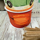 Fall Thin Wreath Kit, Pumpkin Pickup Truck Wreath Kit, Orange and Green Fall Pancake Wreath Kit, Ribbon Mesh and Wreath Frame Kit for Fall