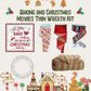 Christmas Cookies Thin Gingerbread Wreath Kit WITH VIDEO: DIY Holiday Decor
