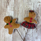 Gingerbread Christmas Wall Pocket Kit: DIY Holiday Decor