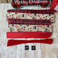 Holiday Wreath Kit, Thin Festive Dog Wreath Kit, We Woof You a Merry Christmas Wreath Kit, Xmas Pet Ribbon Mesh Sign Bundle, Dog Themed Gift