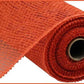 Brick Poly Burlap Mesh 10” by 10 yards, Large Weave Mesh, Halloween Wreath Supply, Fall Wreathmaking Mesh, Petal Wreath Mesh, RP8103J1