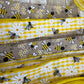Honey Bee & Co Wreath Kit WITH VIDEO, Do It Yourself Thin Wreath Kit, Yellow and Beige Bee Ribbon Mesh Sign Bundle, DIY Spring Summer Decor