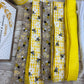 Honey Bee & Co Wreath Kit WITH VIDEO, Do It Yourself Thin Wreath Kit, Yellow and Beige Bee Ribbon Mesh Sign Bundle, DIY Spring Summer Decor