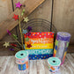 Birthday Wreath Kit, Thin Celebration Wreath Kit, DIY Party Like It’s Your Birthday Sign Mesh and Ribbon Bundle, Birthday Party Decoration