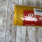 Yellow Poly Burlap Mesh 10” by 10 yards, Large Weave Mesh, Halloween Wreath Supply, Fall Wreathmaking Mesh, Petal Wreath Mesh, RP810029