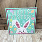 Large Easter Wreath Kit, Pink Pickup Truck Easter’s on It’s Way Wreath Kit, Do It Yourself Wreath Kit, Easter Pink & White Ribbon Mesh Sign
