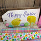 Thin Easter Chick Wreath Kit WITH VIDEO, Easter Wreath Kit, DIY Wall or Door Decor, Easter Sign Mesh & Ribbon Bundle, Easter Wall Decoration