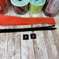 Large Happy Halloween Wreath Kit, Pumpkin Mesh Wreath Kit, DIY Halloween Front Door Decor, Orange Purple and Green Ribbon Mesh Sign Bundle