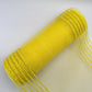 10” by 10 Yards Drift Wide Border Mesh: Yellow, Wreathmaking Supplies, Easter or Summer Mesh, Yellow Mesh Ribbon for Wreaths, RY811429