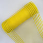 10” by 10 Yards Drift Wide Border Mesh: Yellow, Wreathmaking Supplies, Easter or Summer Mesh, Yellow Mesh Ribbon for Wreaths, RY811429
