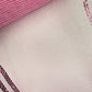 10” by 10 Yards Metallic Border Stripe Mesh: Pink, Wreathmaking Supplies, Halloween or Easter Mesh, Pink Mesh Ribbon for Wreaths, RE850222