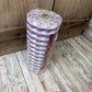 Cream and Lavender Poly Burlap Check Mesh: 10" x 10 yds Wreath Supply, Wreathmaking Mesh, Easter and Spring Pastel Mesh, Petal Wreath Ribbon