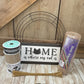 Cat Themed Thin Wreath Kit, Home Is Where My Cat Is, Farmhouse DIY Storm Door Wreath Kit, Cat Mom or Dad Gift, Kitty Decoration, Cat Decor