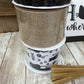 Cat Themed Thin Wreath Kit, Home Is Where My Cat Is, Farmhouse DIY Storm Door Wreath Kit, Cat Mom or Dad Gift, Kitty Decoration, Cat Decor