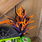 Welcome Eyeballs Halloween Wreath Kit, Large Halloween Wreath Kit, DIY Halloween Wreath Kit, Green Black Halloween Ribbon Mesh Sign Bundle