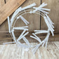 Large Easter Wreath Kit, Pink Pickup Truck Easter’s on It’s Way Wreath Kit, Do It Yourself Wreath Kit, Easter Pink & White Ribbon Mesh Sign