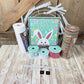 Large Easter Wreath Kit, Pink Pickup Truck Easter’s on It’s Way Wreath Kit, Do It Yourself Wreath Kit, Easter Pink & White Ribbon Mesh Sign
