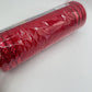 10” by 10 Yards Metallic Border Stripe Mesh: Red, Wreathmaking Supplies, Christmas Valentines or Patriotic Red Mesh Wreath Ribbon, RE850224