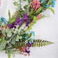 27"L Greenery Spray with Green Speckled Eggs and Leaves, Spring Greenery Stem, Easter Greenery Floral Bush with Leaves and Eggs, HE7276