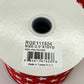 Red with White Stars Wired Ribbon, Fourth of July Wreath Supply, Independence Day Bowmaking, Patriotic Ribbon 2.5” by 10 yards, RGE111524