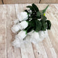 Butterfly Grapevine Kit WITH VIDEO, Blue and White Chinoiserie Butterfly Wreath Kit, Spring DIY Wall Decoration, Grapevine Floral Bundle