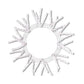 Iridescent White Pencil Wreath Frame with 18 Tie, 15” Wire” 25” OAD Pencil Work Wreath Frame: Iridescent White, Wreath Supplies, XX751150